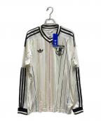 adidasアディダス）の古着「サッカー日本代表 2026 アウェイ レプリカ ユニフォーム 長袖 / JZ9697」｜ホワイト