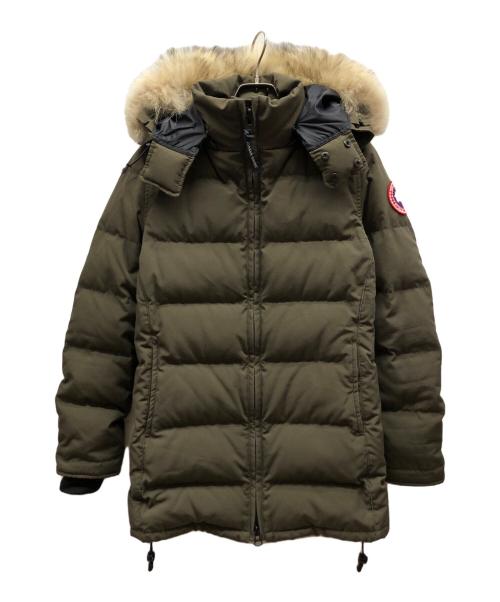 CANADA GOOSE（カナダグース）CANADA GOOSE (カナダグース) BELLEVILLE PARKA/NDW91952 グリーン サイズ:Mの古着・服飾アイテム