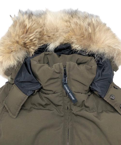 CANADA GOOSE（カナダグース）CANADA GOOSE (カナダグース) BELLEVILLE PARKA/NDW91952 グリーン サイズ:Mの古着・服飾アイテム