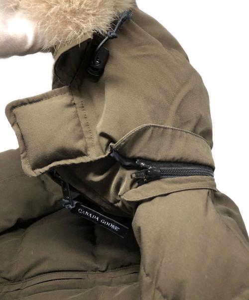 CANADA GOOSE（カナダグース）CANADA GOOSE (カナダグース) BELLEVILLE PARKA/NDW91952 グリーン サイズ:Mの古着・服飾アイテム