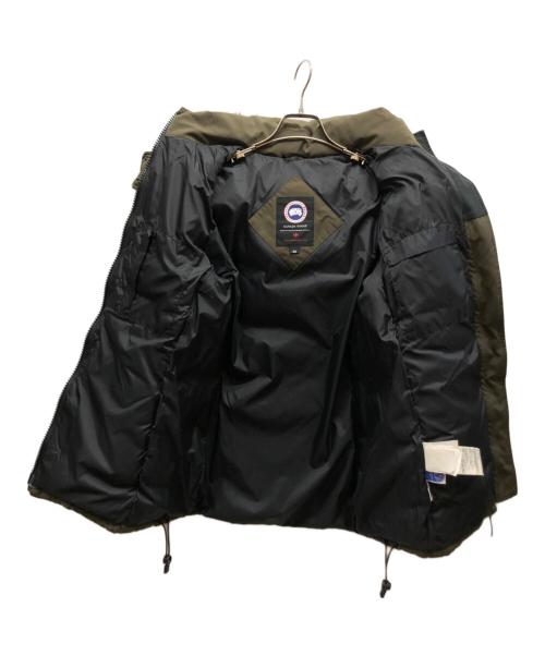 CANADA GOOSE（カナダグース）CANADA GOOSE (カナダグース) BELLEVILLE PARKA/NDW91952 グリーン サイズ:Mの古着・服飾アイテム