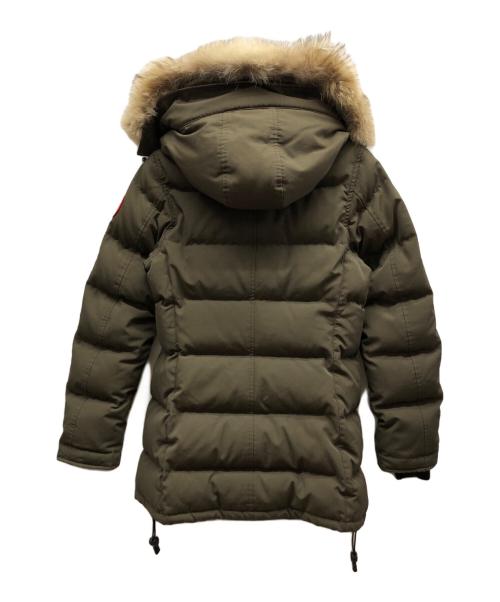 CANADA GOOSE（カナダグース）CANADA GOOSE (カナダグース) BELLEVILLE PARKA/NDW91952 グリーン サイズ:Mの古着・服飾アイテム