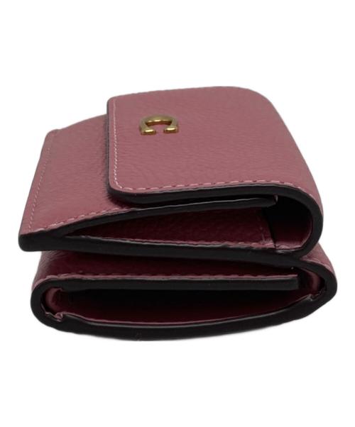 COACH（コーチ）COACH (コーチ) ミニトライフォールドウォレット ピンク サイズ:₋の古着・服飾アイテム