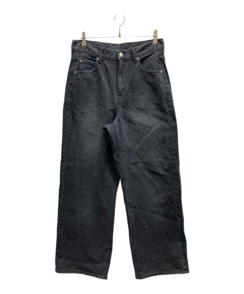 PUBLIC TOKYO（パブリックトウキョウ）PUBLIC TOKYO (パブリックトウキョウ) PUBLIC DENIM RELAXWIDE ブラック サイズ:3の古着・服飾アイテム