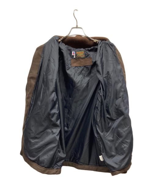 skookum（スクーカム）SKOOKUM (スクーカム) スタジャン ブラウン サイズ:40の古着・服飾アイテム