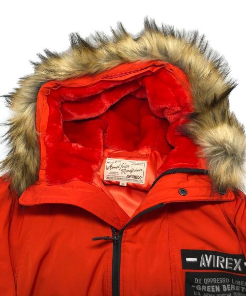 AVIREX（アヴィレックス）AVIREX (アヴィレックス) N-3B MODIFIED HALO/6192170 レッド サイズ:2XLの古着・服飾アイテム