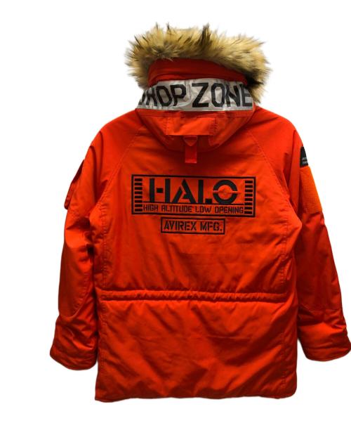 AVIREX（アヴィレックス）AVIREX (アヴィレックス) N-3B MODIFIED HALO/6192170 レッド サイズ:2XLの古着・服飾アイテム