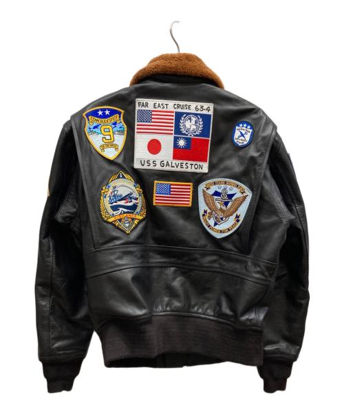 MAX CADYs（マックス・ケイディ）MAX CADYs (マックス・ケイディ) G-1フライトジャケット ブラウン サイズ:Lの古着・服飾アイテム