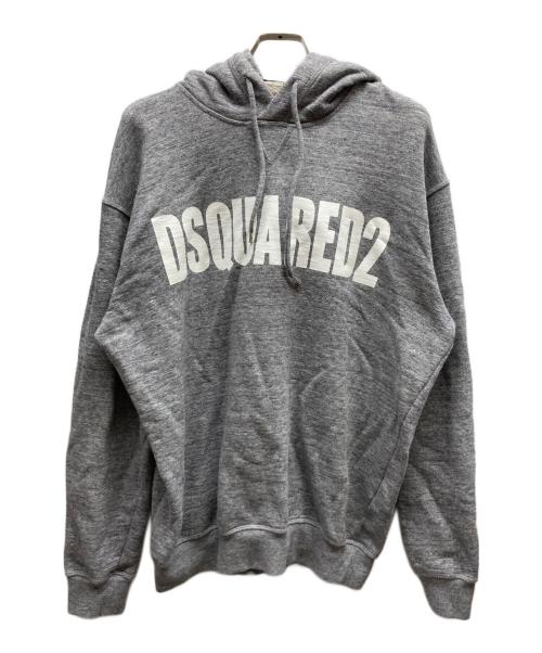 DSQUARED2（ディースクエアード）DSQUARED2 (ディースクエアード) パーカー/S74GU0602 グレー サイズ:Mの古着・服飾アイテム