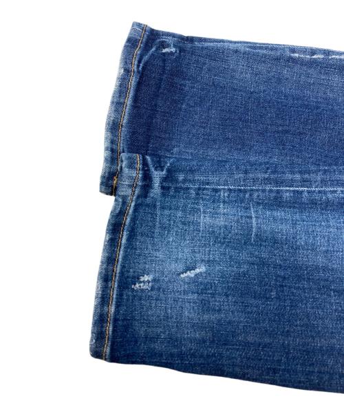 DSQUARED2（ディースクエアード）DSQUARED2 (ディースクエアード) Skater Jean インディゴ サイズ:Lの古着・服飾アイテム