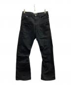 NVRFRGTネヴァーフォーゲット）の古着「3D Twisted jeans/EXB2NF231P07」｜ブラック