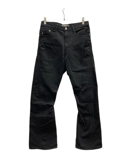 NVRFRGT（ネヴァーフォーゲット）NVRFRGT (ネヴァーフォーゲット) 3D Twisted jeans/EXB2NF231P07 ブラック サイズ:3の古着・服飾アイテム