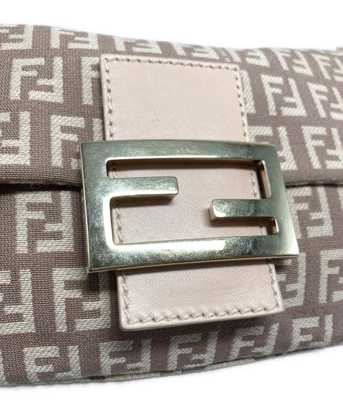 FENDI（フェンディ）FENDI (フェンディ) ズッキーノ柄ショルダーバッグ/8BR180 ピンク サイズ:₋の古着・服飾アイテム