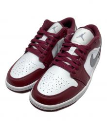 NIKE（ナイキ）の古着「AIR JORDAN 1 LOW "BORDEAUX"/553558-615」｜バーガンディー