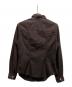 GUCCI (グッチ) ロゴボタンシャツ ブラウン サイズ:S：13000円