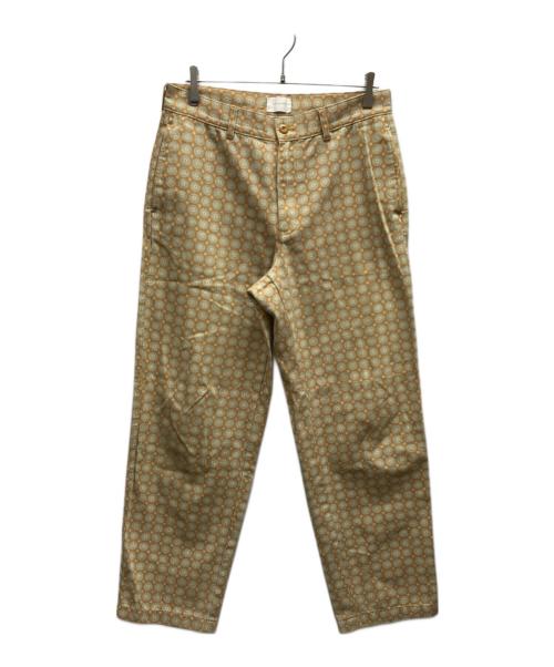 Aime Leon Dore（エメレオンドレ）Aime Leon Dore (エメレオンドレ) 幾何学サークルパンツ イエロー サイズ:FREEの古着・服飾アイテム