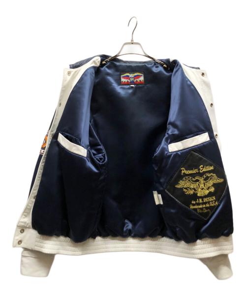 JEFF HAMILTON（ジェフハミルトン）JEFF HAMILTON (ジェフハミルトン) COWBOYSジャケット ホワイト サイズ:Lの古着・服飾アイテム