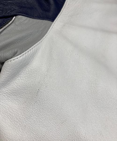 JEFF HAMILTON（ジェフハミルトン）JEFF HAMILTON (ジェフハミルトン) COWBOYSジャケット ホワイト サイズ:Lの古着・服飾アイテム