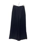 ENFOLDエンフォルド）の古着「ELASTIC WIDE TROUSERS/300HS631-2610」｜ネイビー