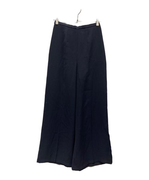 ENFOLD（エンフォルド）ENFOLD (エンフォルド) ELASTIC WIDE TROUSERS/300HS631-2610 ネイビー サイズ:38の古着・服飾アイテム