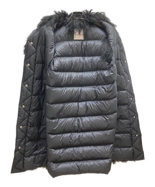 MONCLER（モンクレール）MONCLER (モンクレール) ファーパネル ダウンベスト/SOPHORA GILET/C20934893810 ブラック サイズ:1の古着・服飾アイテム