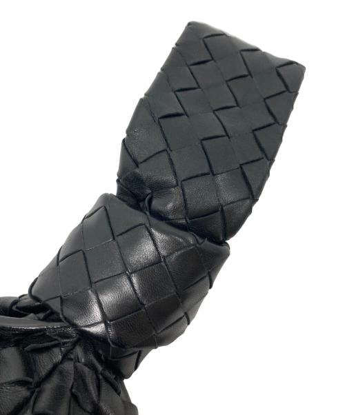 BOTTEGA VENETA（ボッテガベネタ）BOTTEGA VENETA (ボッテガベネタ) イントレチャートツイストハンドバッグ ブラック サイズ:₋の古着・服飾アイテム