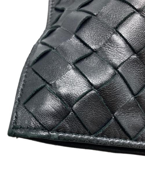 BOTTEGA VENETA（ボッテガベネタ）BOTTEGA VENETA (ボッテガベネタ) イントレチャートツイストハンドバッグ ブラック サイズ:₋の古着・服飾アイテム