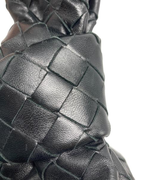 BOTTEGA VENETA（ボッテガベネタ）BOTTEGA VENETA (ボッテガベネタ) イントレチャートツイストハンドバッグ ブラック サイズ:₋の古着・服飾アイテム