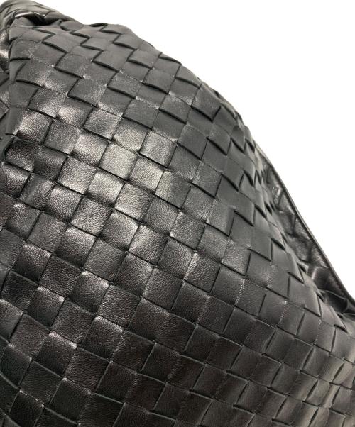 BOTTEGA VENETA（ボッテガベネタ）BOTTEGA VENETA (ボッテガベネタ) イントレチャートツイストハンドバッグ ブラック サイズ:₋の古着・服飾アイテム