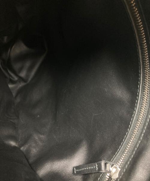 BOTTEGA VENETA（ボッテガベネタ）BOTTEGA VENETA (ボッテガベネタ) イントレチャートツイストハンドバッグ ブラック サイズ:₋の古着・服飾アイテム