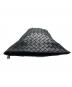 中古・古着 BOTTEGA VENETA (ボッテガベネタ) イントレチャートツイストハンドバッグ ブラック サイズ:₋：70000円