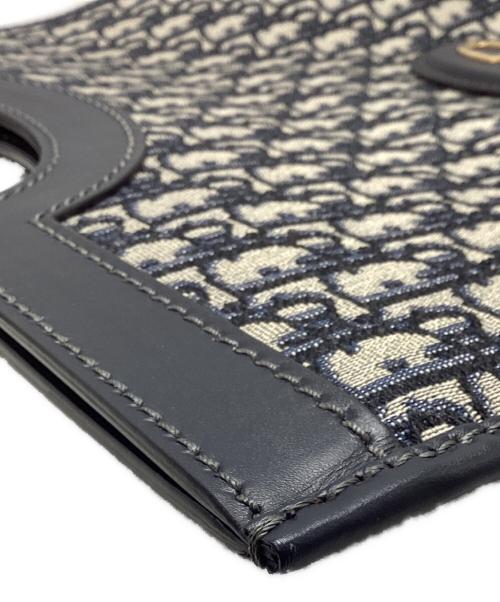 Christian Dior（クリスチャン ディオール）Christian Dior (クリスチャン ディオール) ディオールオブリーク2WAYクラッチバッグ/M8604CTZQ ネイビー サイズ:-の古着・服飾アイテム