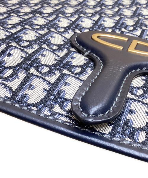 Christian Dior（クリスチャン ディオール）Christian Dior (クリスチャン ディオール) ディオールオブリーク2WAYクラッチバッグ/M8604CTZQ ネイビー サイズ:-の古着・服飾アイテム