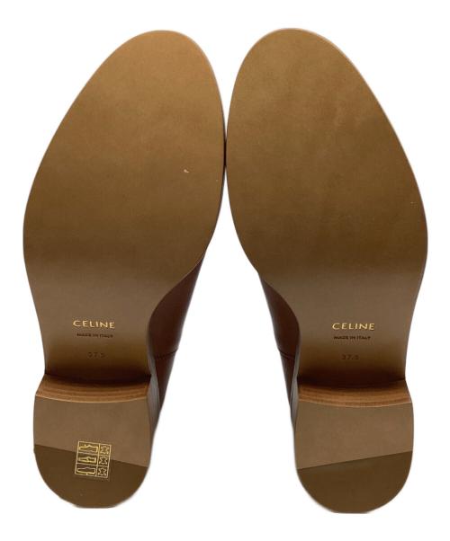 CELINE（セリーヌ）CELINE (セリーヌ) ファルコアンクルブーツ ブラウン サイズ:37.5の古着・服飾アイテム