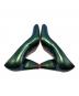 中古・古着 CELINE (セリーヌ) Iridescent Pumps グリーン サイズ:36.5：12000円