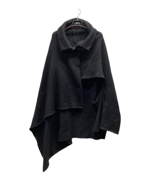 Y's（ワイズ）Y's (ワイズ) ポンチョ/YY-C31-117 ブラック サイズ:2の古着・服飾アイテム