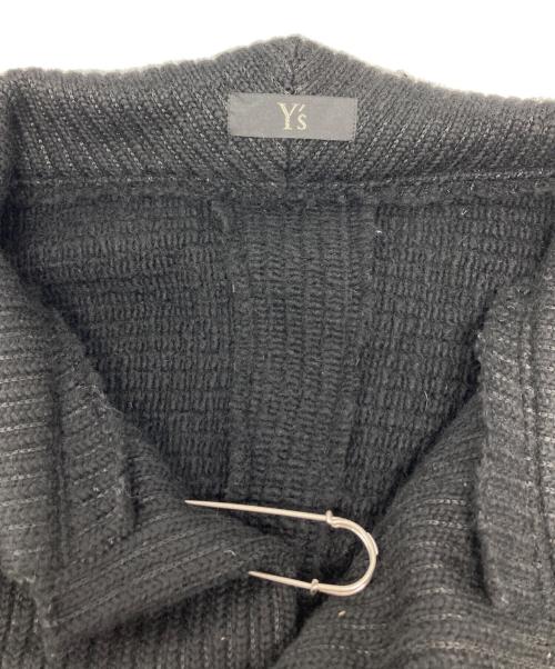 Y's（ワイズ）Y's (ワイズ) ポンチョ/YY-C31-117 ブラック サイズ:2の古着・服飾アイテム