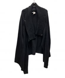 YOHJI YAMAMOTO（ヨウジヤマモト）の古着「ポンチョ/HE-K74-1」｜ブラック