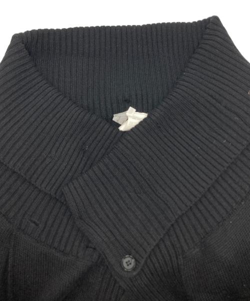 YOHJI YAMAMOTO（ヨウジヤマモト）YOHJI YAMAMOTO (ヨウジヤマモト) ポンチョ/HE-K74-1 ブラック サイズ:Lの古着・服飾アイテム