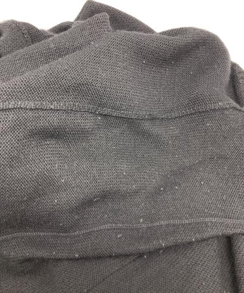 YOHJI YAMAMOTO（ヨウジヤマモト）YOHJI YAMAMOTO (ヨウジヤマモト) ポンチョ/HE-K74-1 ブラック サイズ:Lの古着・服飾アイテム