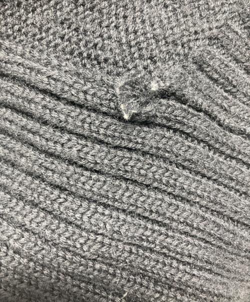 YOHJI YAMAMOTO（ヨウジヤマモト）YOHJI YAMAMOTO (ヨウジヤマモト) ポンチョ/HE-K74-1 ブラック サイズ:Lの古着・服飾アイテム