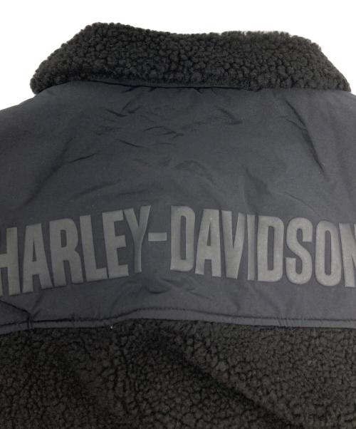 HARLEY-DAVIDSON（ハーレーダビッドソン）HARLEY-DAVIDSON (ハーレーダビッドソン) ボアシェルジャケット/I031501.HZ.02.32 ブラック サイズ:Mの古着・服飾アイテム