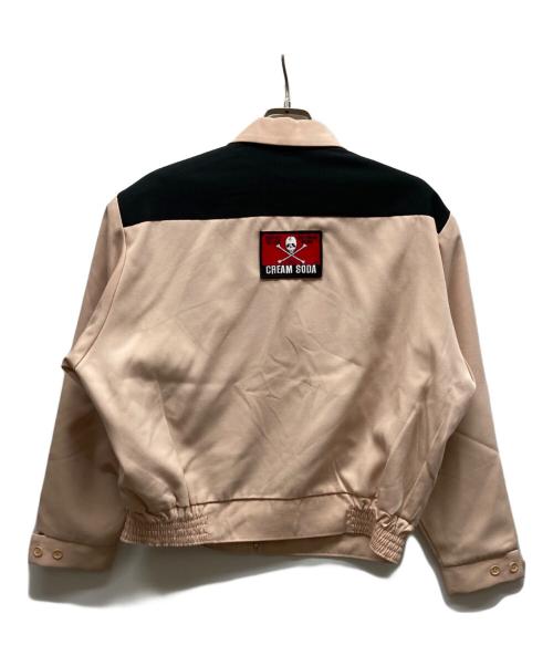 CREAM SODA（クリームソーダ）CREAM SODA (クリームソーダ) ロカビリージャケット ピンク サイズ:₋の古着・服飾アイテム