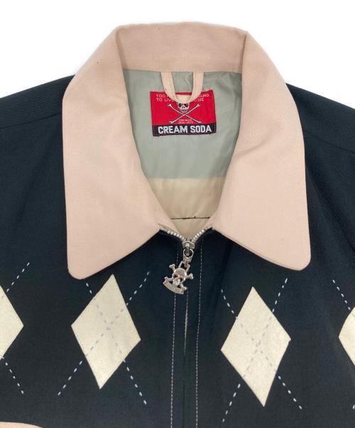 CREAM SODA（クリームソーダ）CREAM SODA (クリームソーダ) ロカビリージャケット ピンク サイズ:₋の古着・服飾アイテム