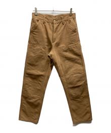 CarHartt（カーハート）の古着「DOUBLEKNEEPANTペインターパンツ/I031501.HZ.02.32」｜ブラウン