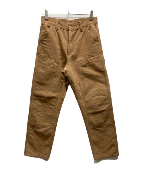 CarHartt（カーハート）CarHartt (カーハート) DOUBLEKNEEPANTペインターパンツ/I031501.HZ.02.32 ブラウン サイズ:Sの古着・服飾アイテム