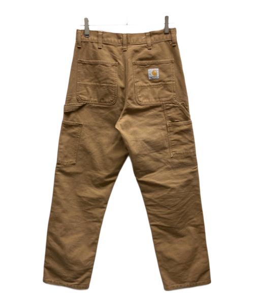 CarHartt（カーハート）CarHartt (カーハート) DOUBLEKNEEPANTペインターパンツ/I031501.HZ.02.32 ブラウン サイズ:Sの古着・服飾アイテム