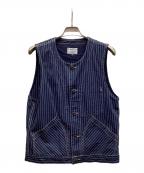 SCHOTT BROS.ショットブロス）の古着「OLD HICKORY DENIM VEST/782-5957001」｜インディゴ