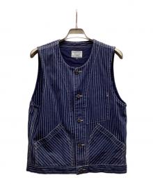 SCHOTT BROS.（ショットブロス）の古着「OLD HICKORY DENIM VEST/782-5957001」｜インディゴ