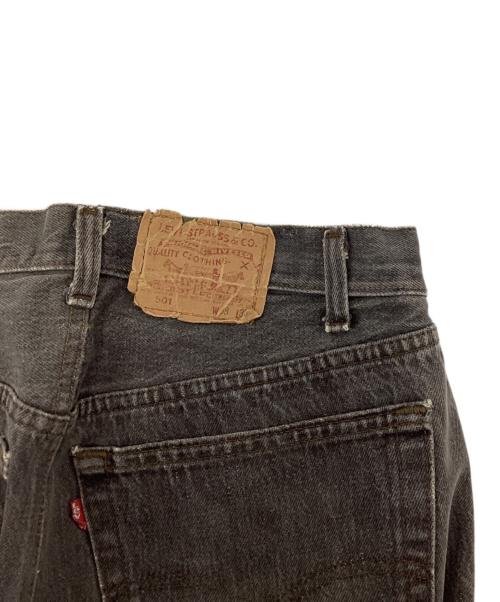 LEVI'S（リーバイス）LEVI'S (リーバイス) 90S先染めブラックデニムパンツ/33091-4 グレー サイズ:96cm (W38)の古着・服飾アイテム